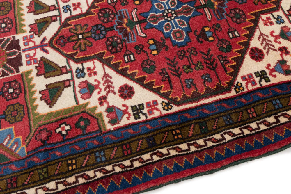 Perserteppich - Nomadic - 115 x 85 cm - rot - Image 5