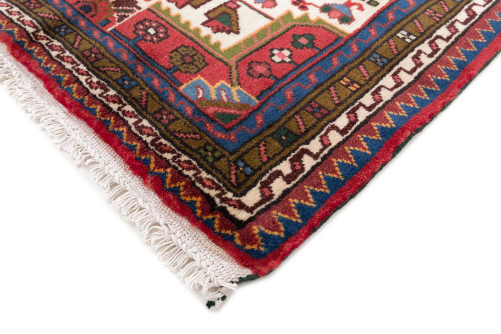 Perserteppich - Nomadic - 115 x 85 cm - rot - Image 6