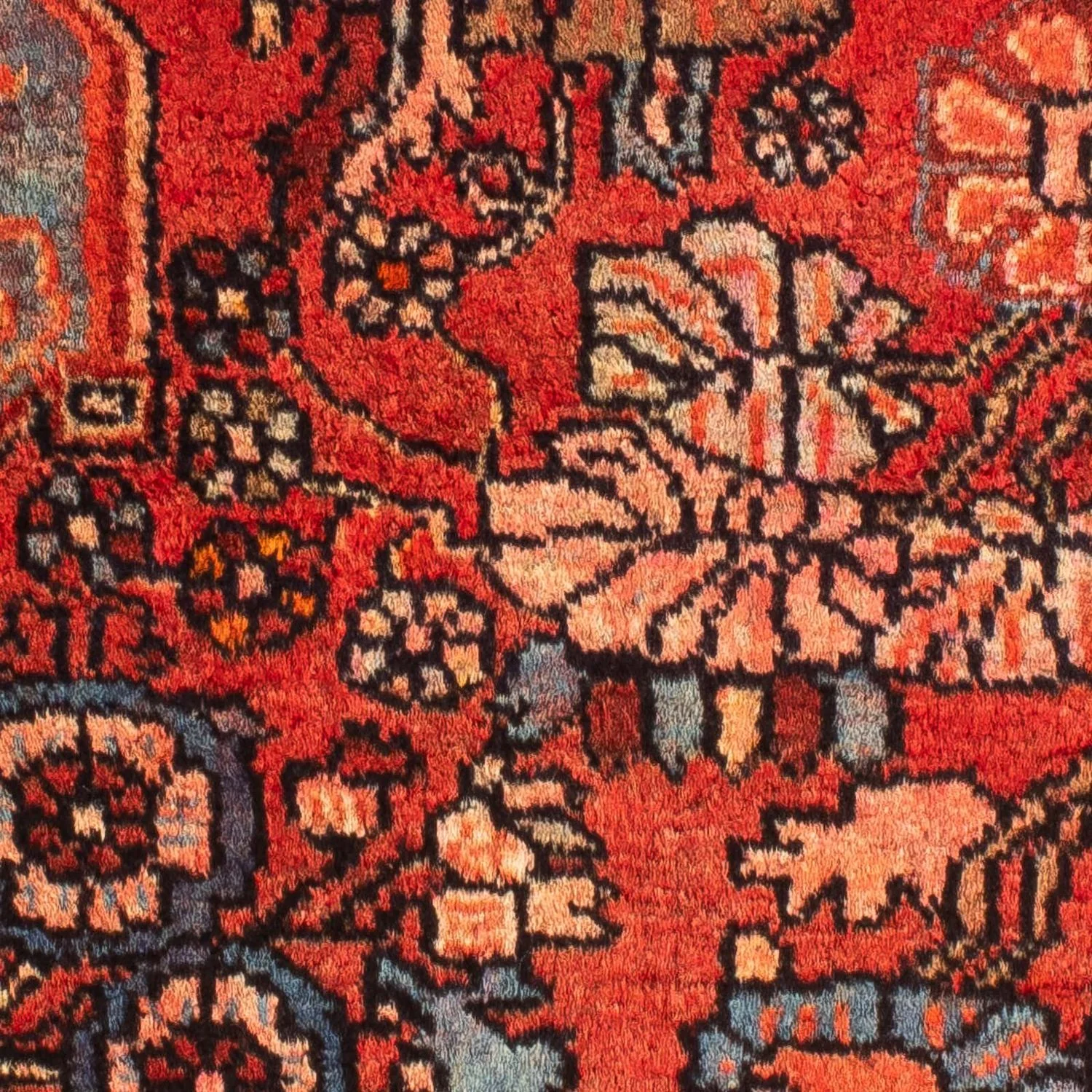 Perserteppich - Nomadic 115 x 89 cm - rot - Image 2