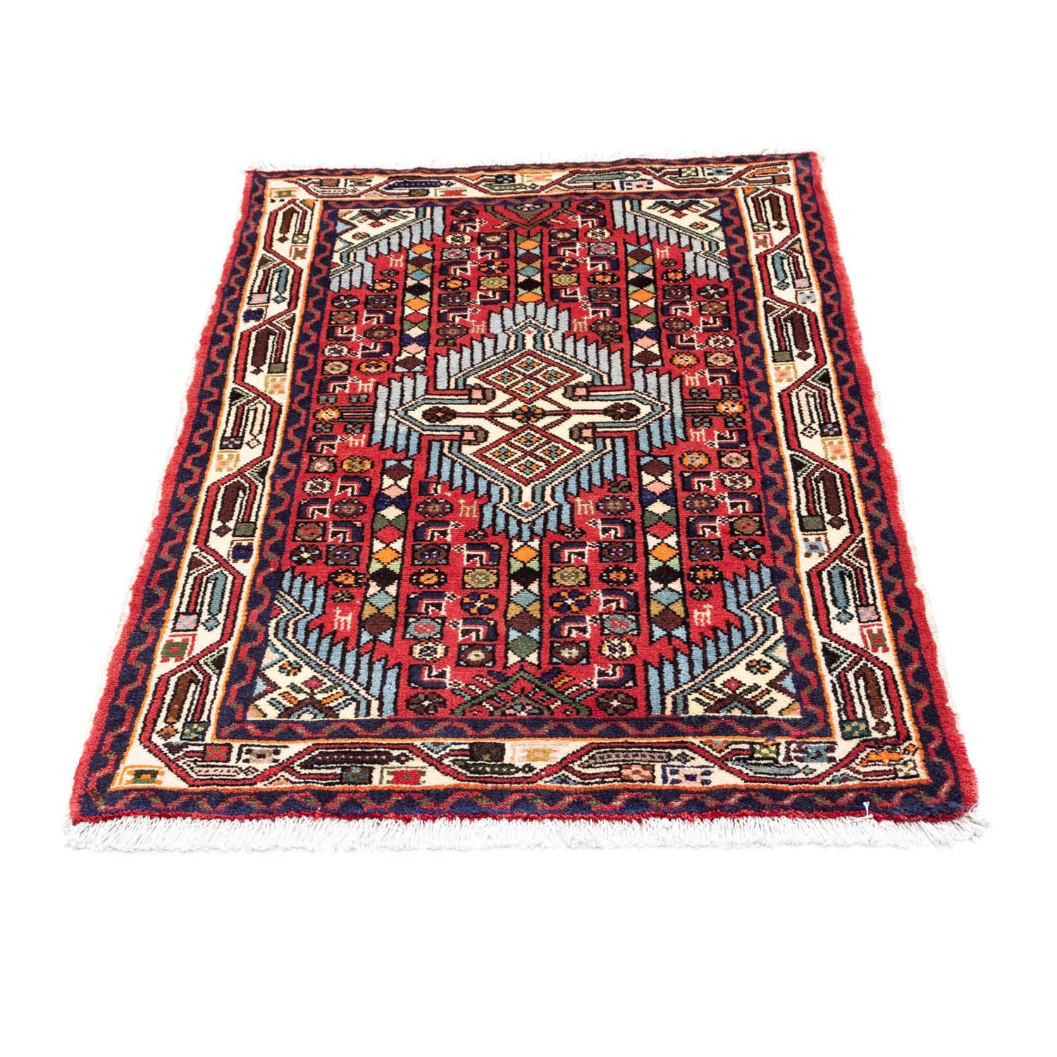 Perserteppich - Nomadic 120 x 76 cm - rot - Image 5