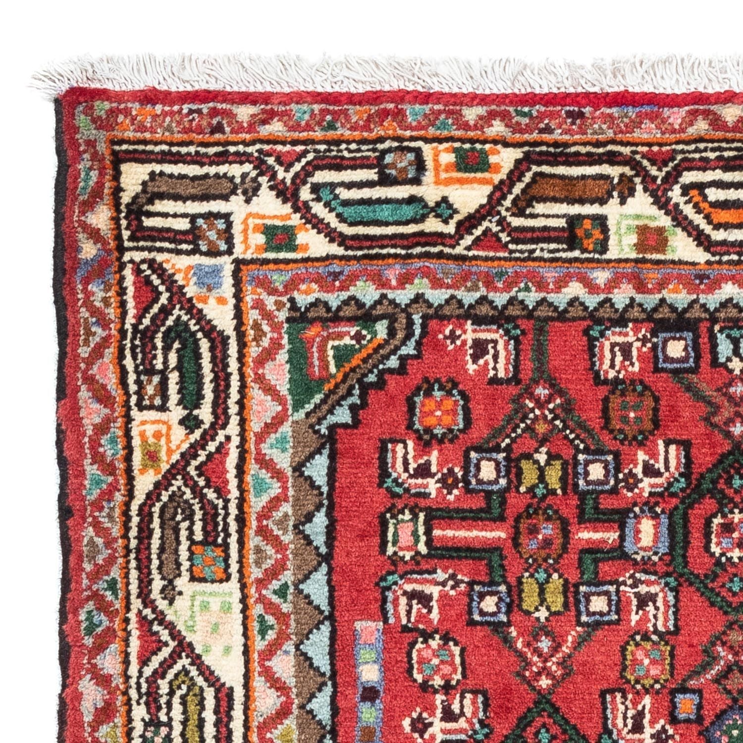 Perserteppich - Nomadic 121 x 82 cm - rot - Image 3