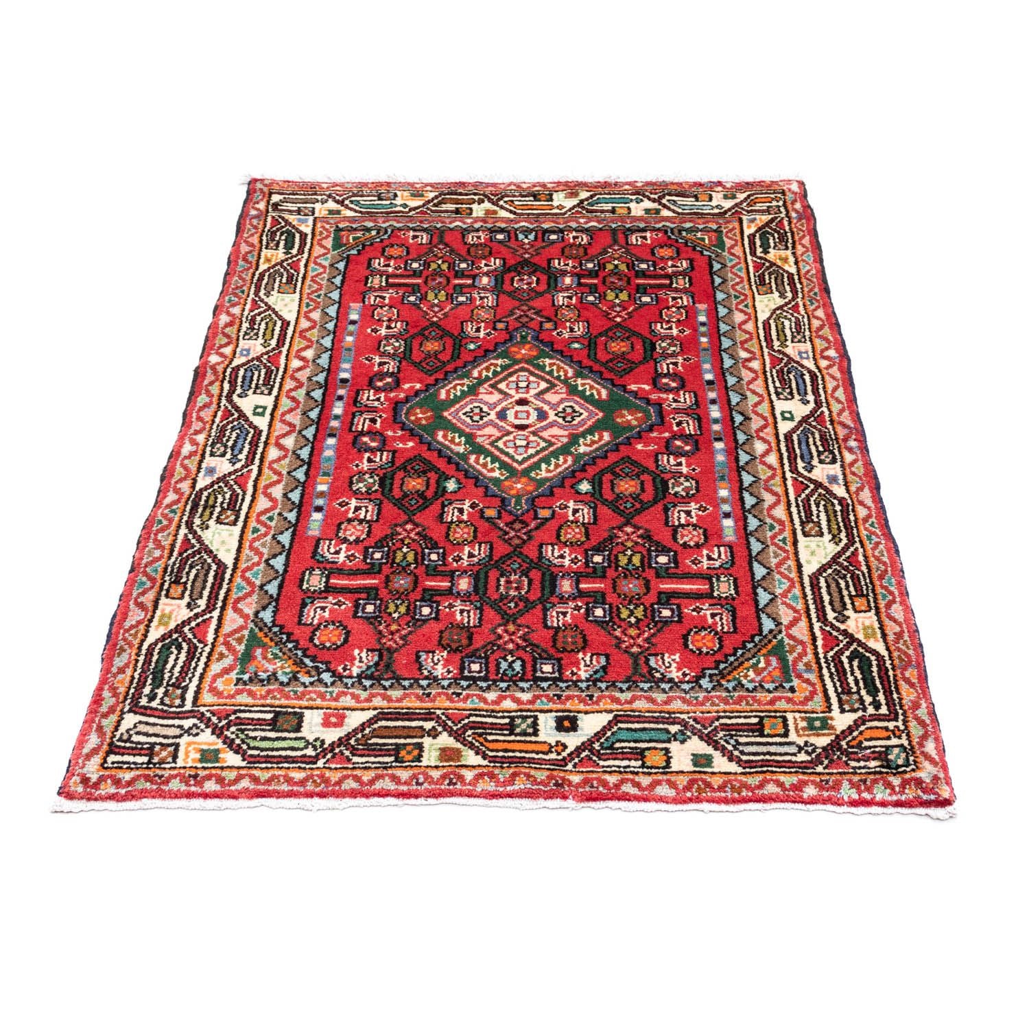 Perserteppich - Nomadic 121 x 82 cm - rot - Image 5