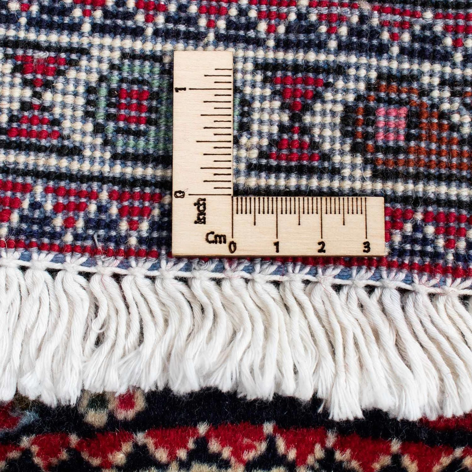 Perserteppich - Nomadic 122 x 78 cm - dunkelrot - Image 6