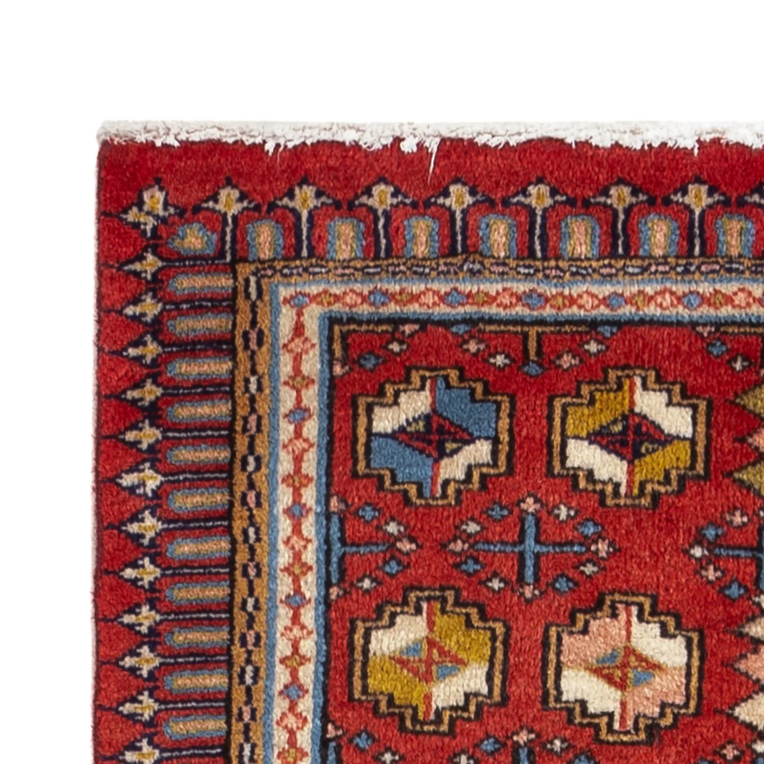 Perserteppich - Nomadic - 123 x 65 cm - rot - Image 3