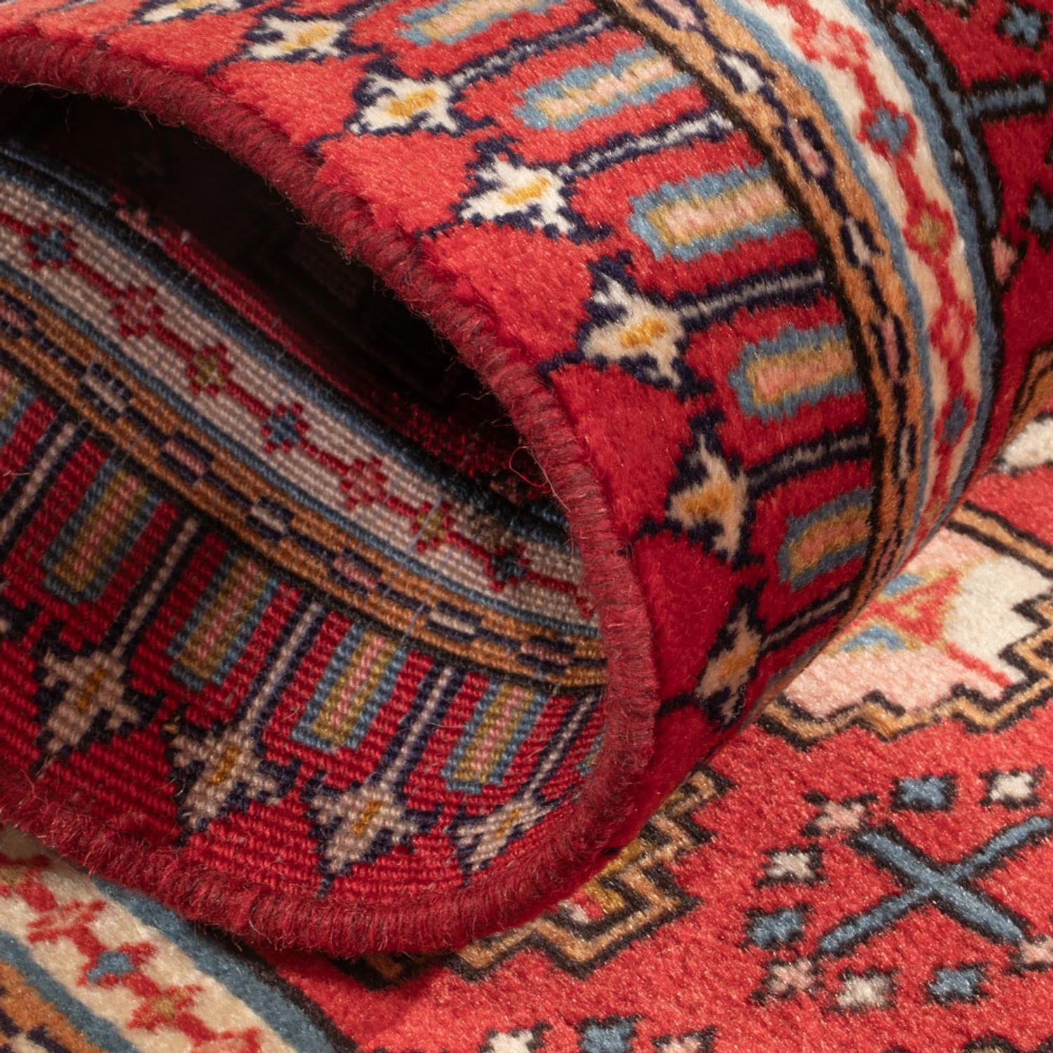 Perserteppich - Nomadic - 123 x 65 cm - rot - Image 4