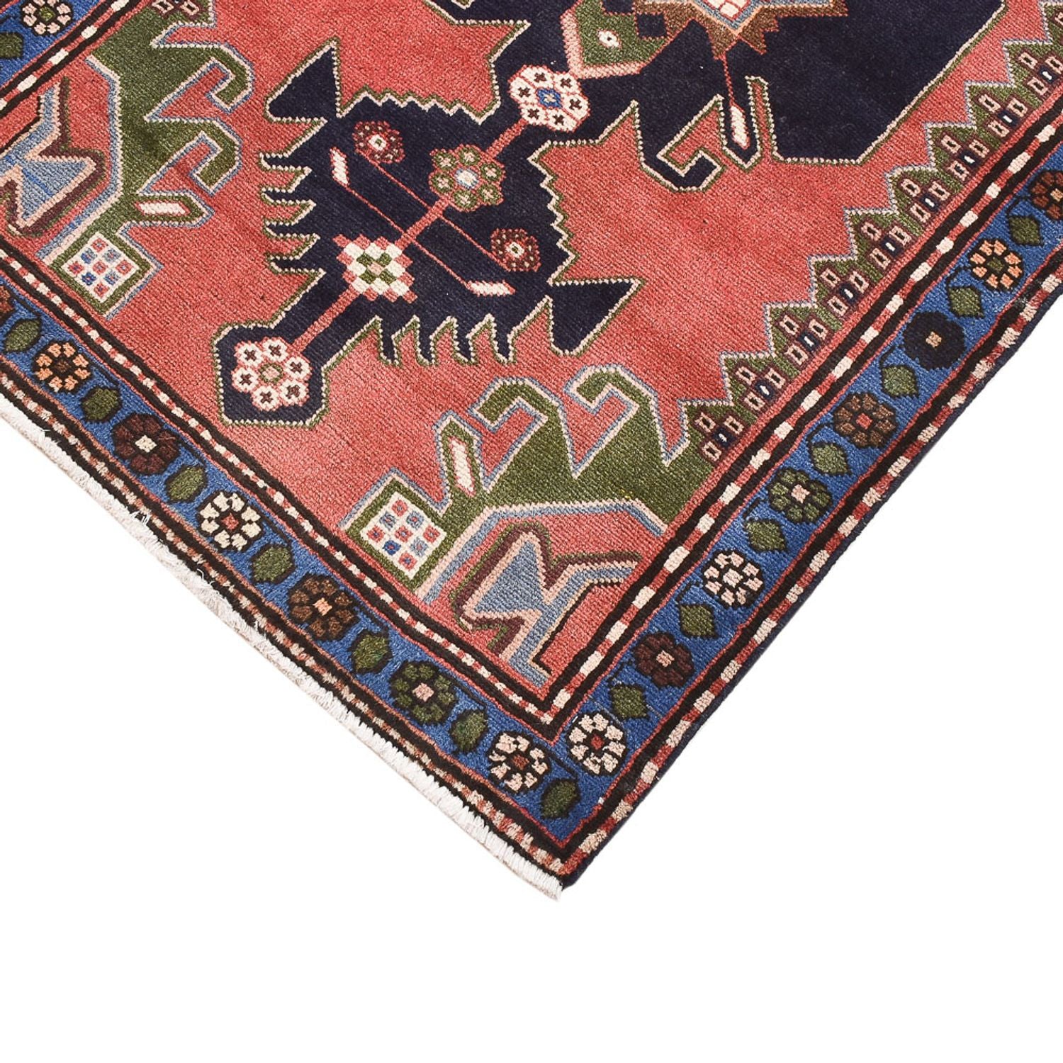 Perserteppich - Nomadic - 123 x 76 cm - hellrot - Image 2