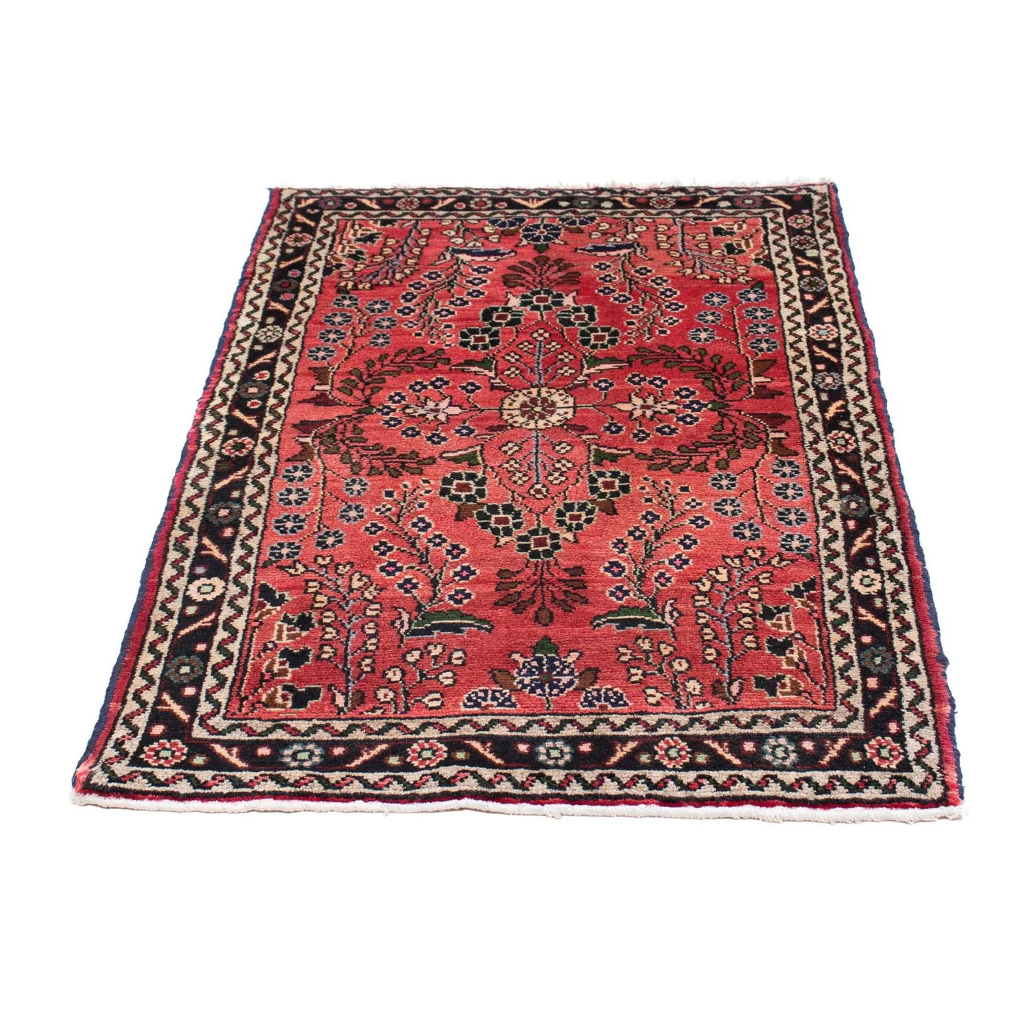 Perserteppich - Nomadic 123 x 77 cm - hellrot - Image 5