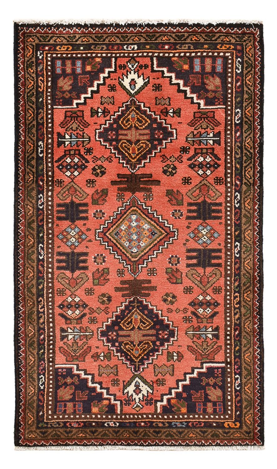 Perserteppich - Nomadic - 124 x 72 cm - hellrot