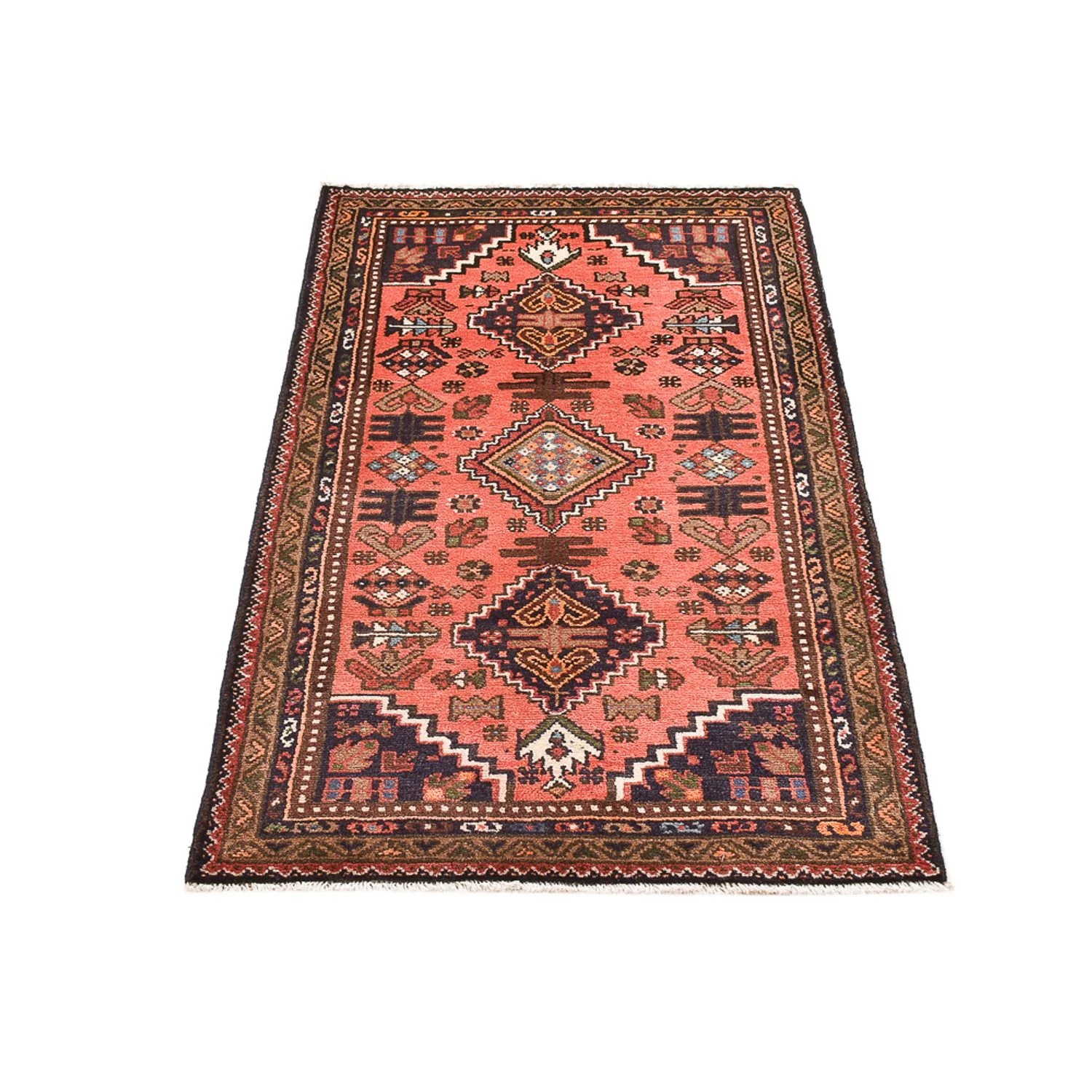 Perserteppich - Nomadic - 124 x 72 cm - hellrot - Image 5