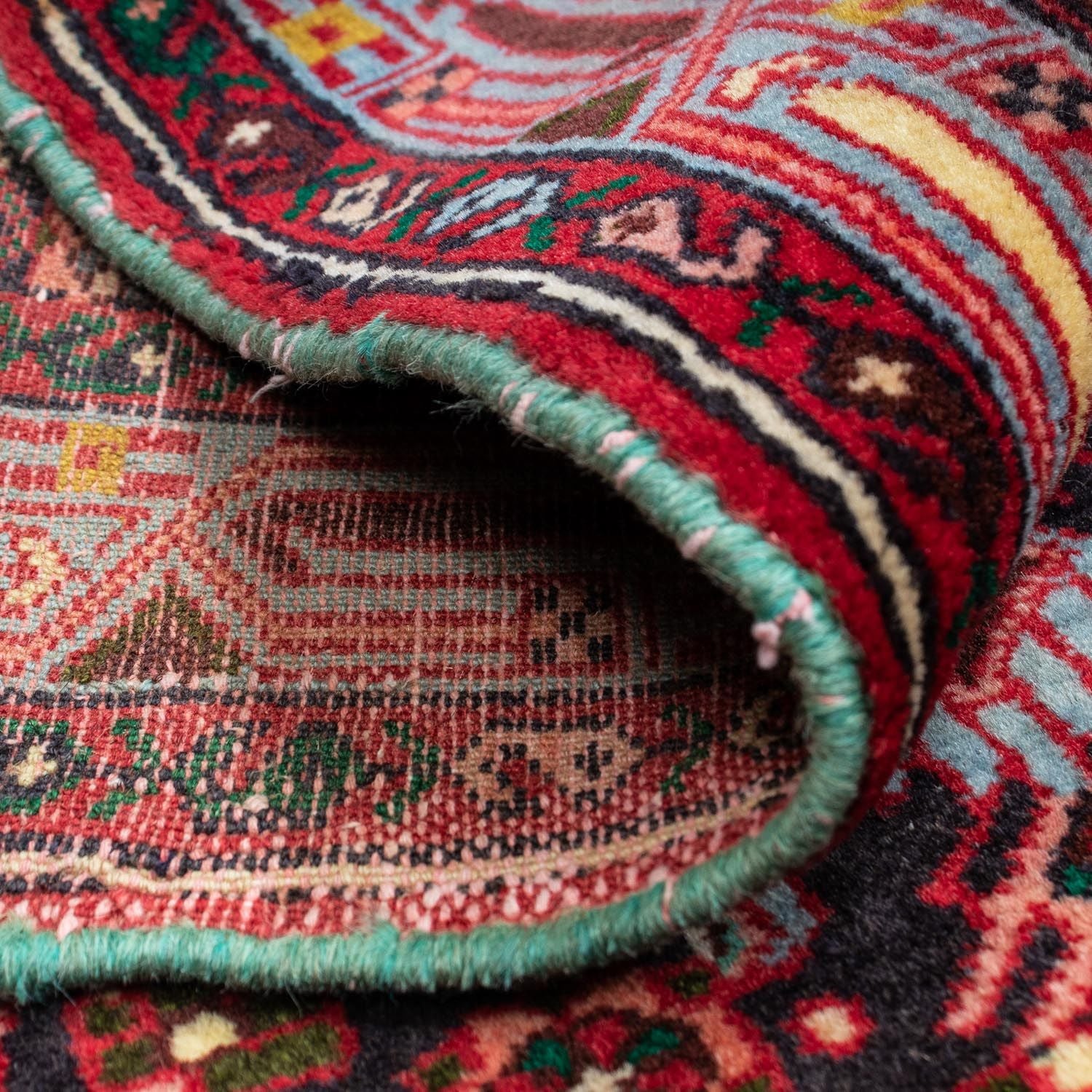 Perserteppich - Nomadic 125 x 73 cm - hellrot - Image 4