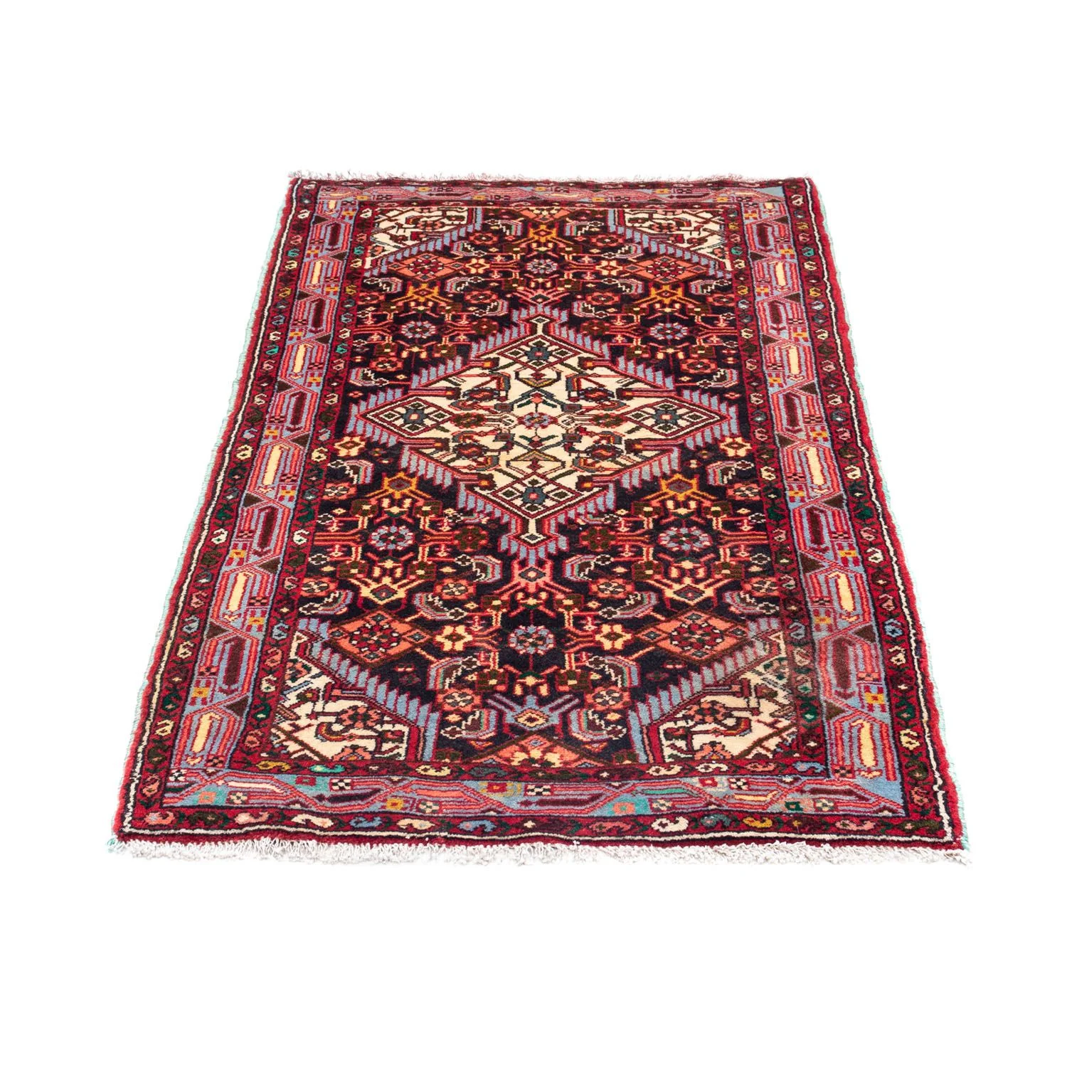 Perserteppich - Nomadic 125 x 73 cm - hellrot - Image 5