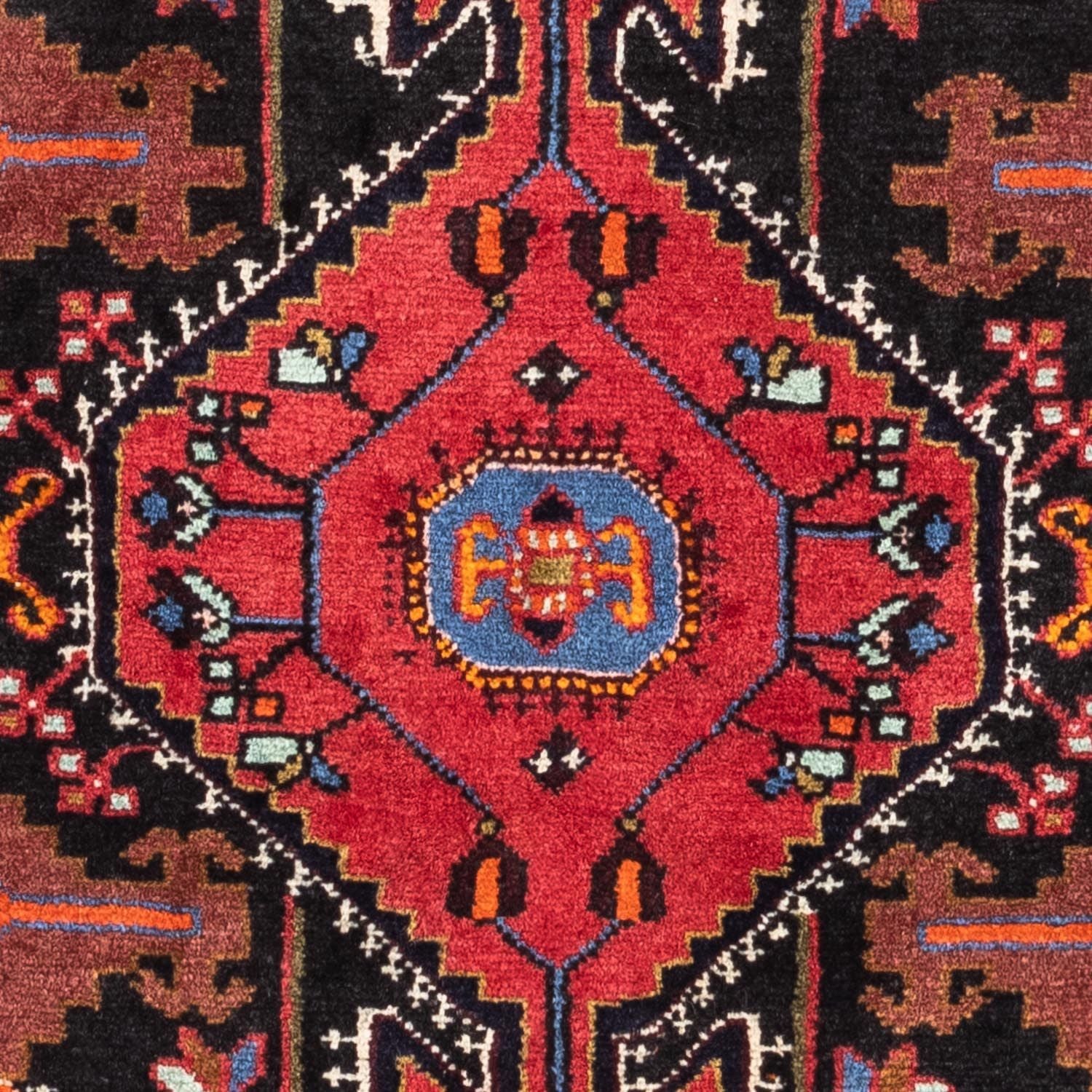 Perserteppich - Nomadic 125 x 79 cm - dunkelblau - Image 2