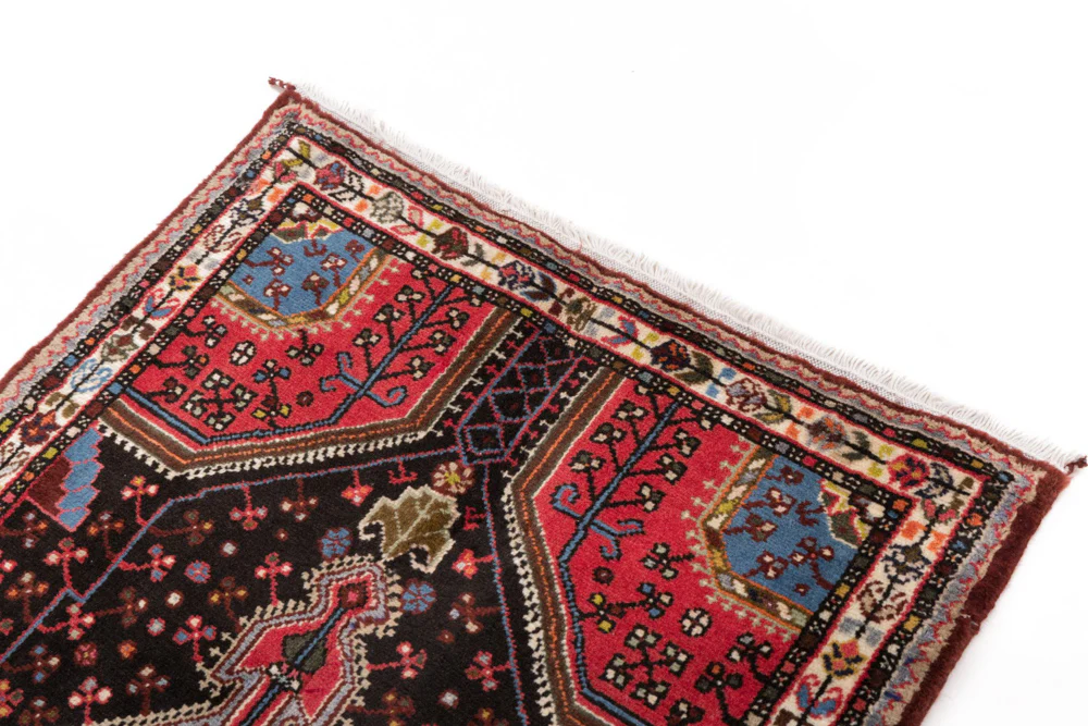 Perserteppich - Nomadic - 125 x 80 cm - rot - Image 4