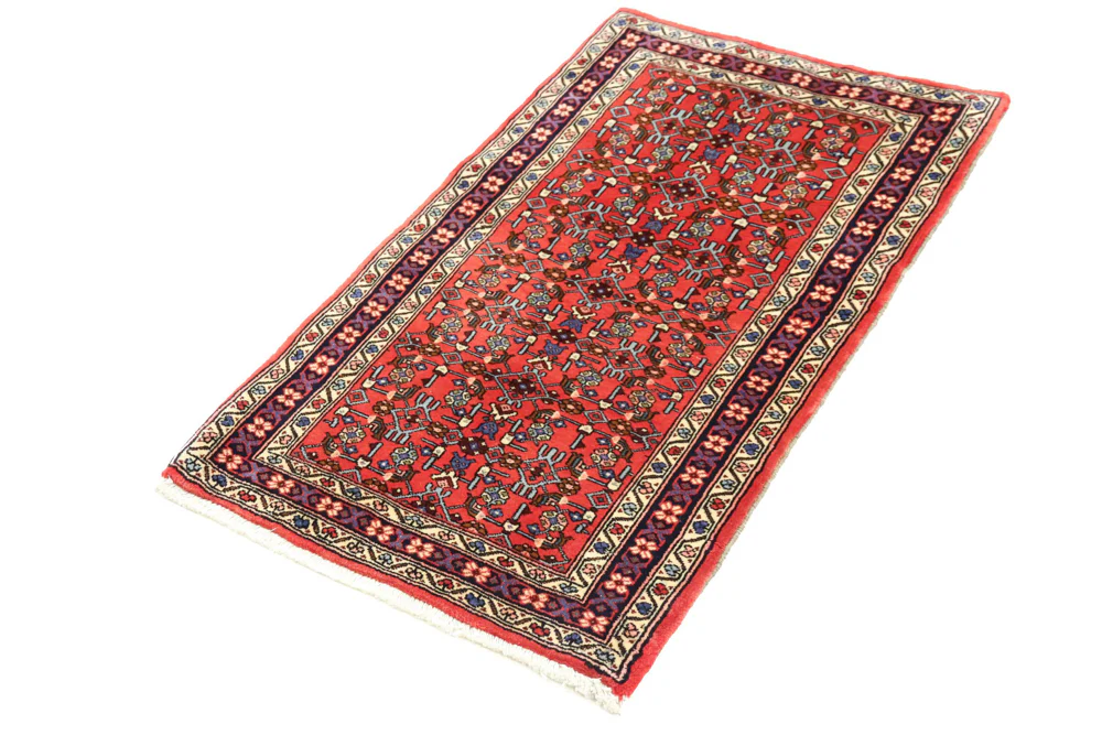 Perserteppich - Nomadic - 127 x 76 cm - rot - Image 3