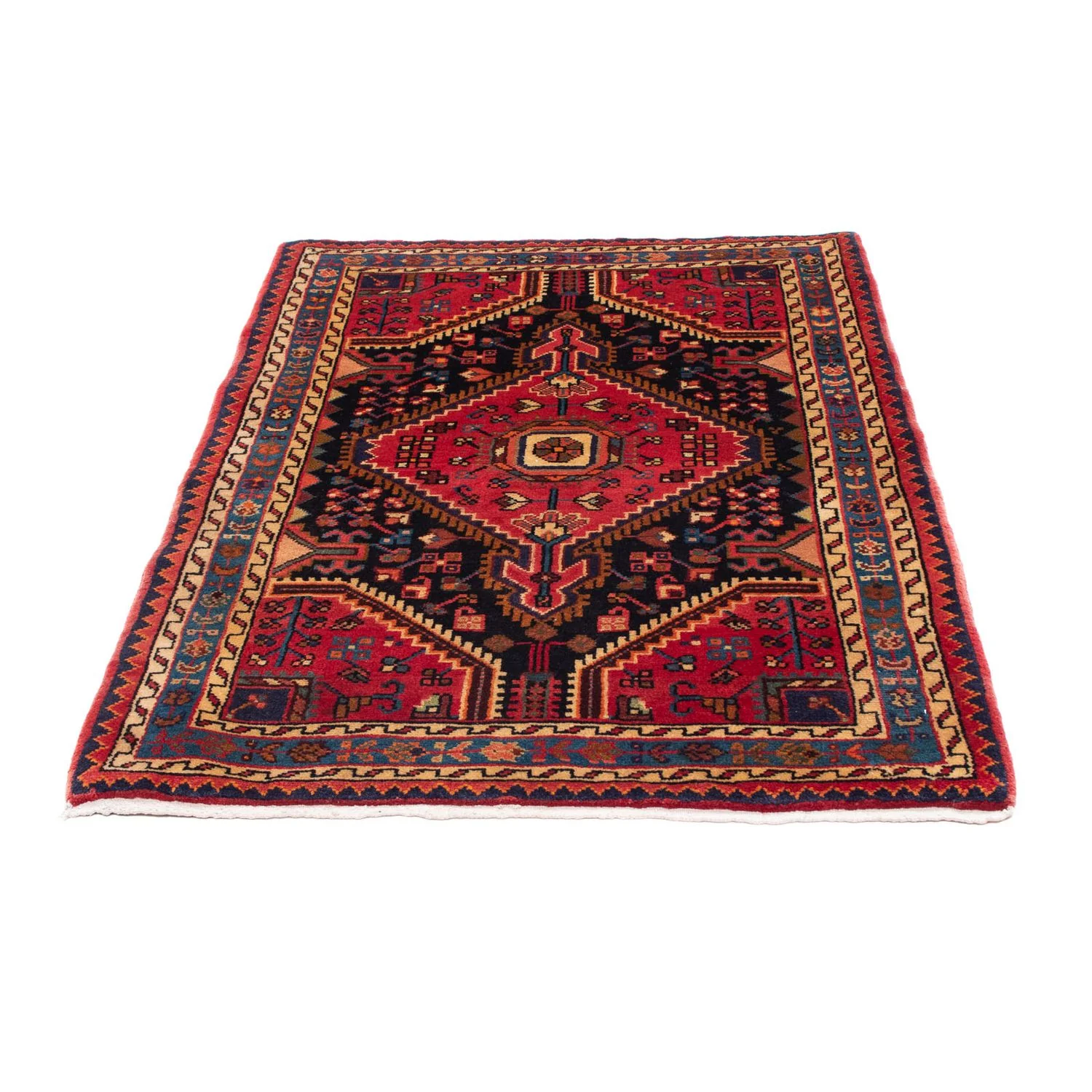 Perserteppich - Nomadic 127 x 95 cm - dunkelblau - Image 5