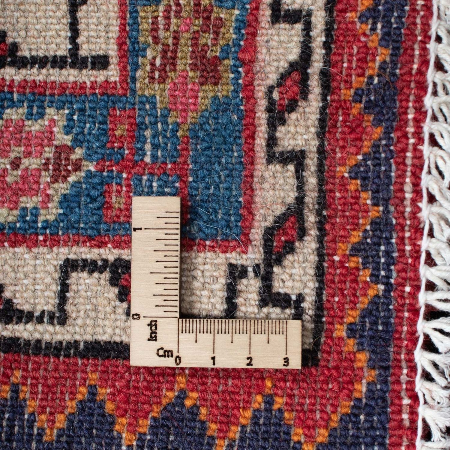 Perserteppich - Nomadic 127 x 95 cm - dunkelblau - Image 6
