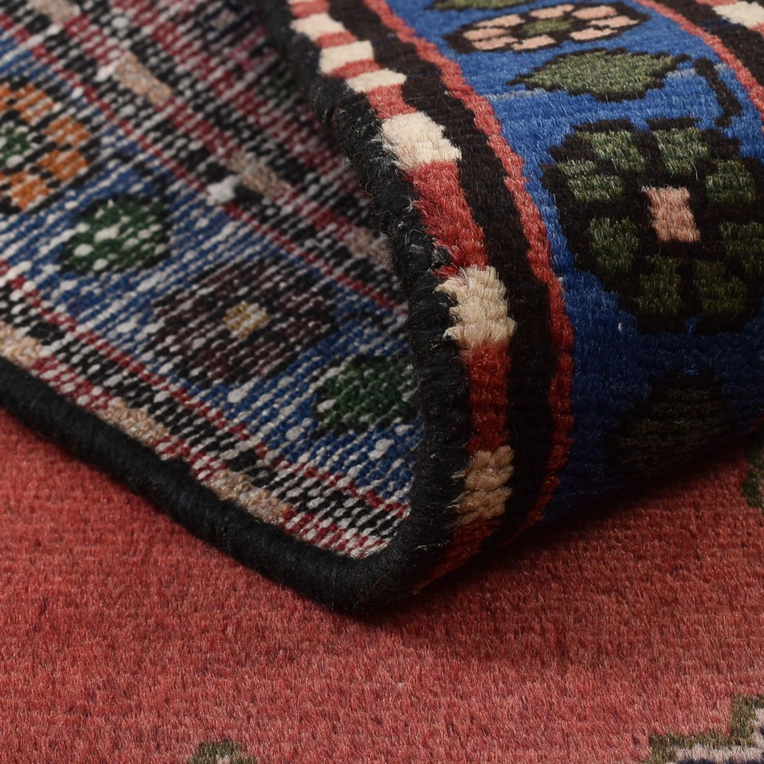 Perserteppich - Nomadic - 128 x 71 cm - rot - Image 4