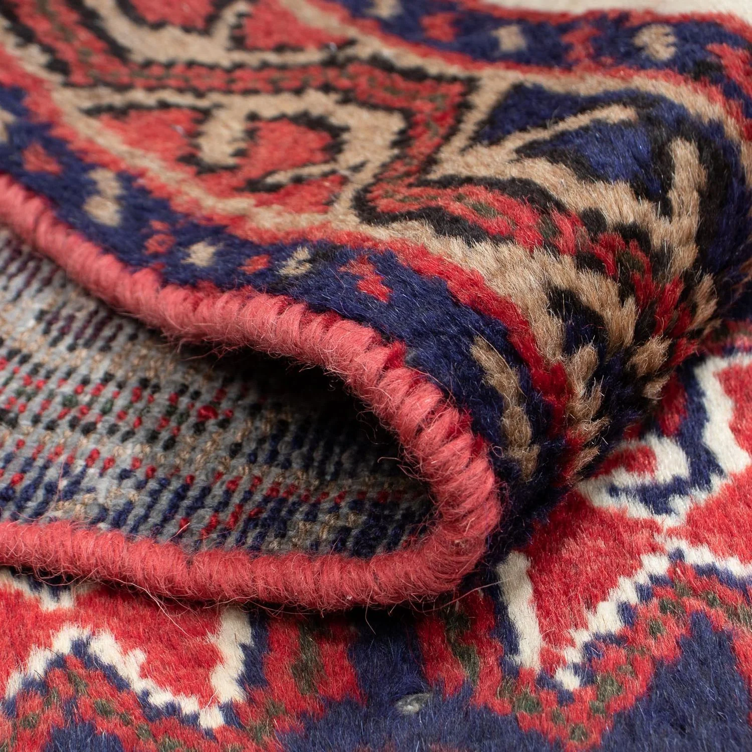 Perserteppich - Nomadic 128 x 71 cm - rot - Image 4