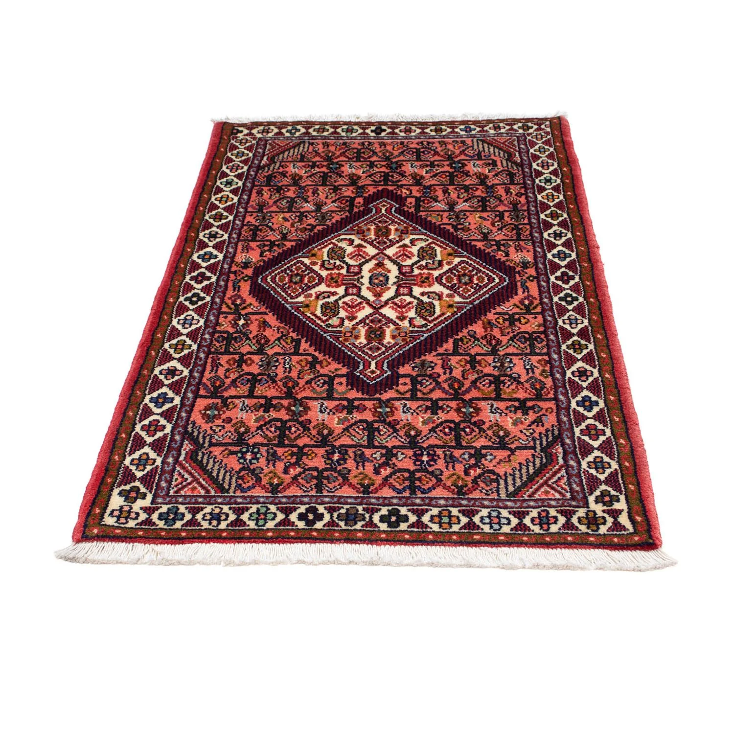 Perserteppich - Nomadic 130 x 80 cm - hellrot - Image 5