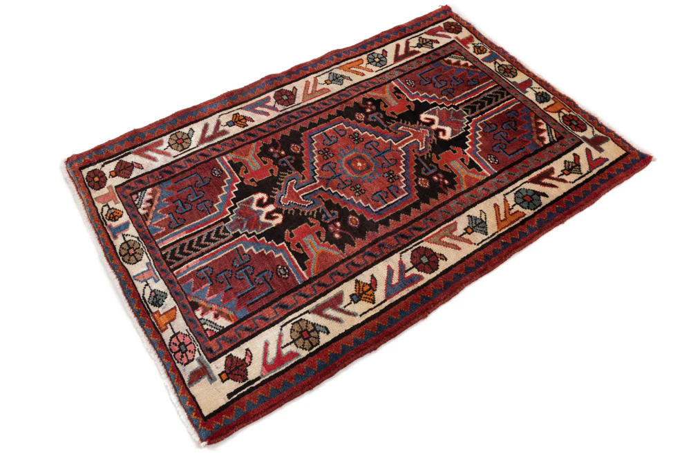 Perserteppich - Nomadic - 130 x 85 cm - rost - Image 3