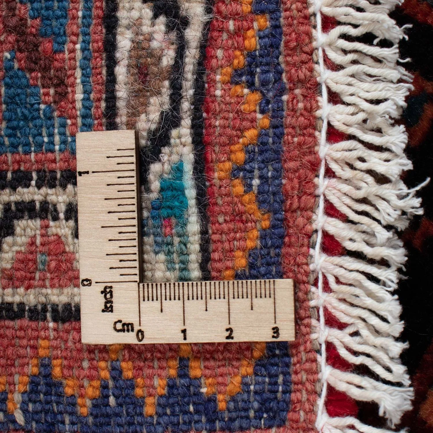 Perserteppich - Nomadic 130 x 88 cm - dunkelblau - Image 6