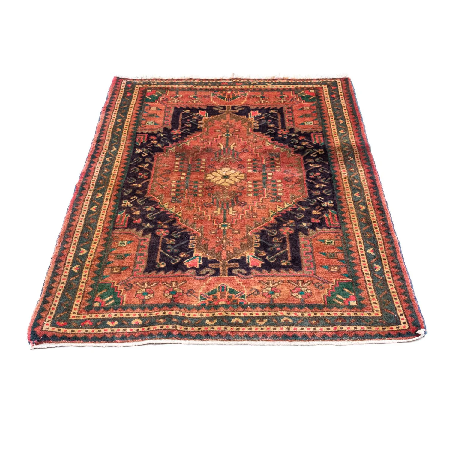 Perserteppich - Nomadic 130 x 90 cm - hellrot - Image 5