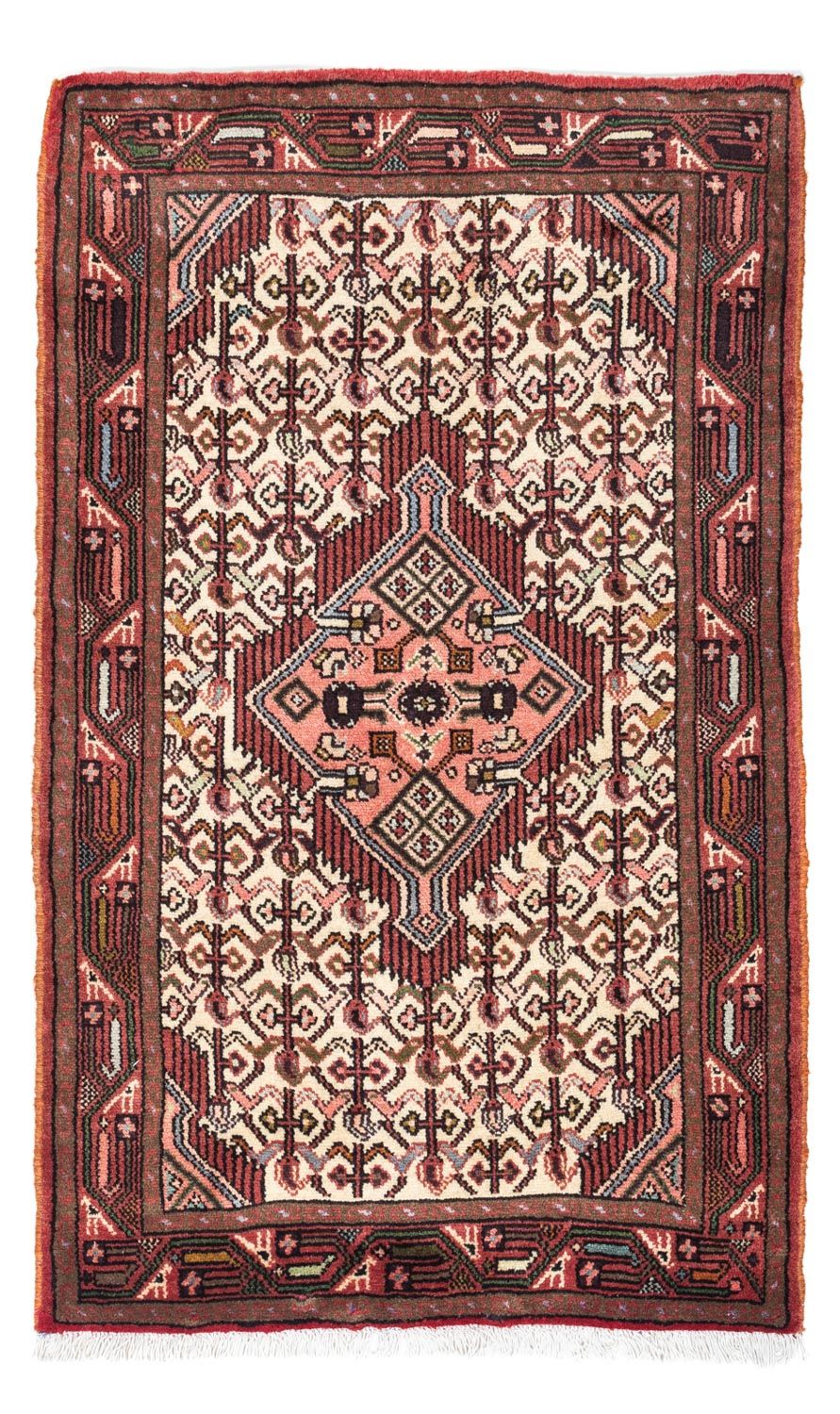 Perserteppich - Nomadic 131 x 80 cm - dunkelrot