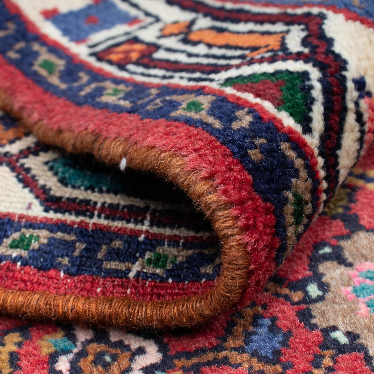 Perserteppich - Nomadic 133 x 81 cm - rot - Image 4