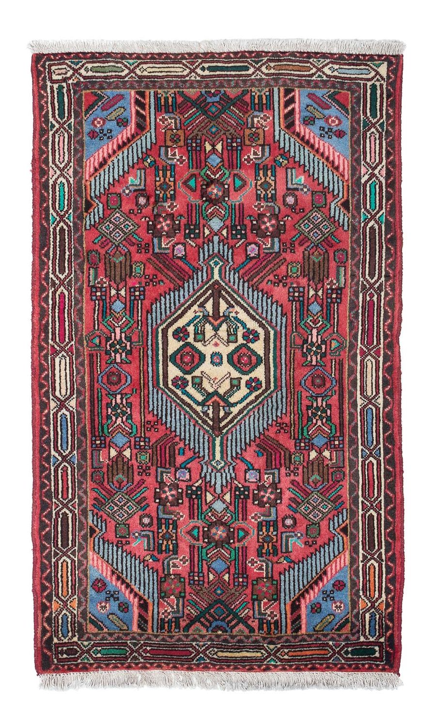 Perserteppich - Nomadic 134 x 80 cm - rot