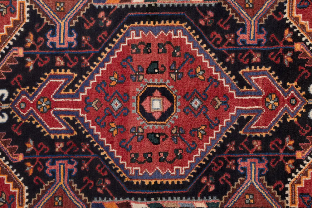 Perserteppich - Nomadic - 135 x 87 cm - dunkelrot - Image 7