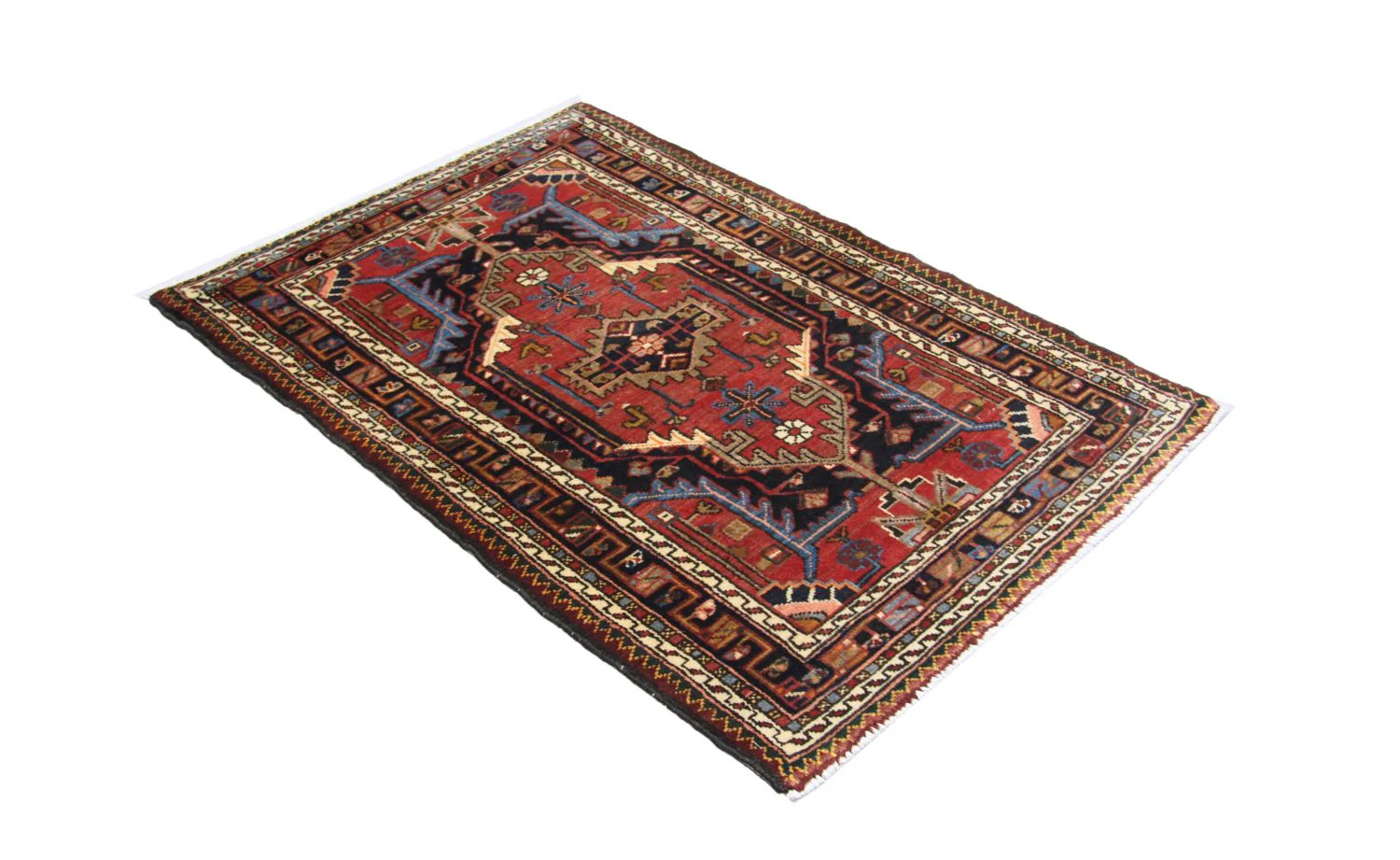 Perserteppich - Nomadic 138 x 92 cm - rot - Image 5