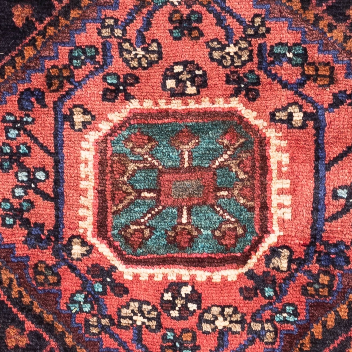 Perserteppich - Nomadic 142 x 89 cm - dunkelblau - Image 2