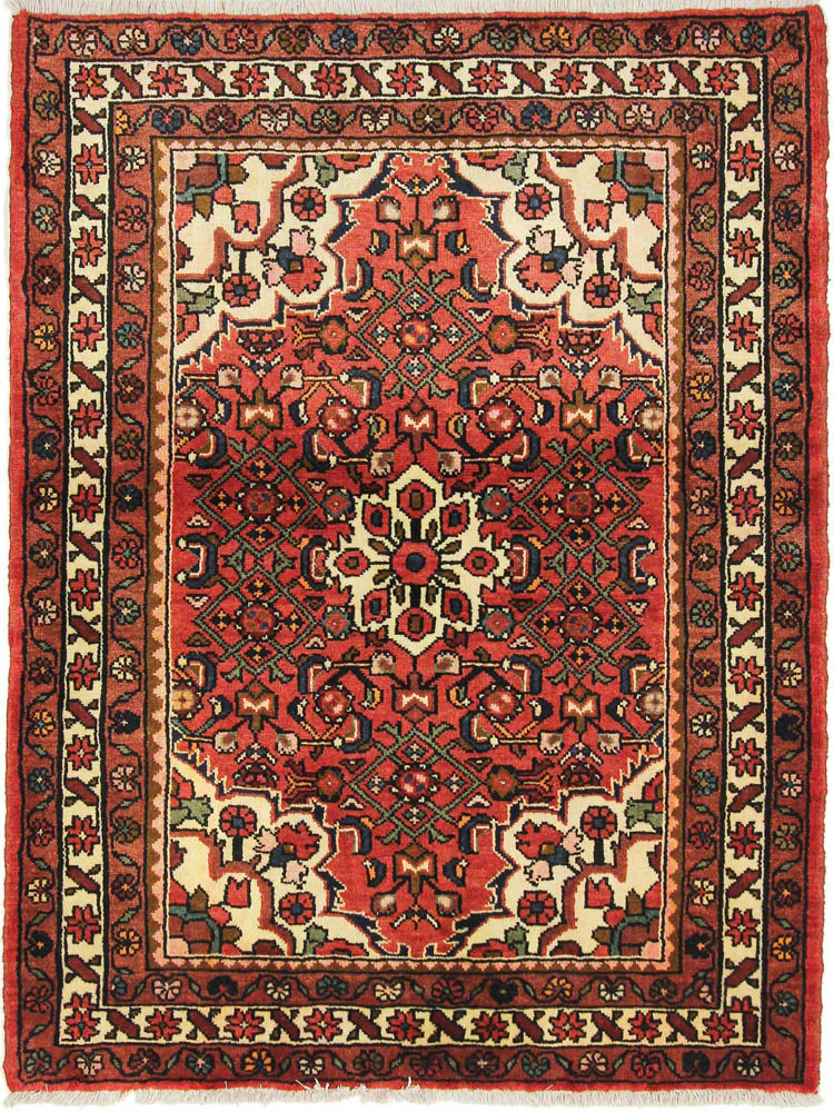 Perserteppich - Nomadic - 145 x 100 cm - rot