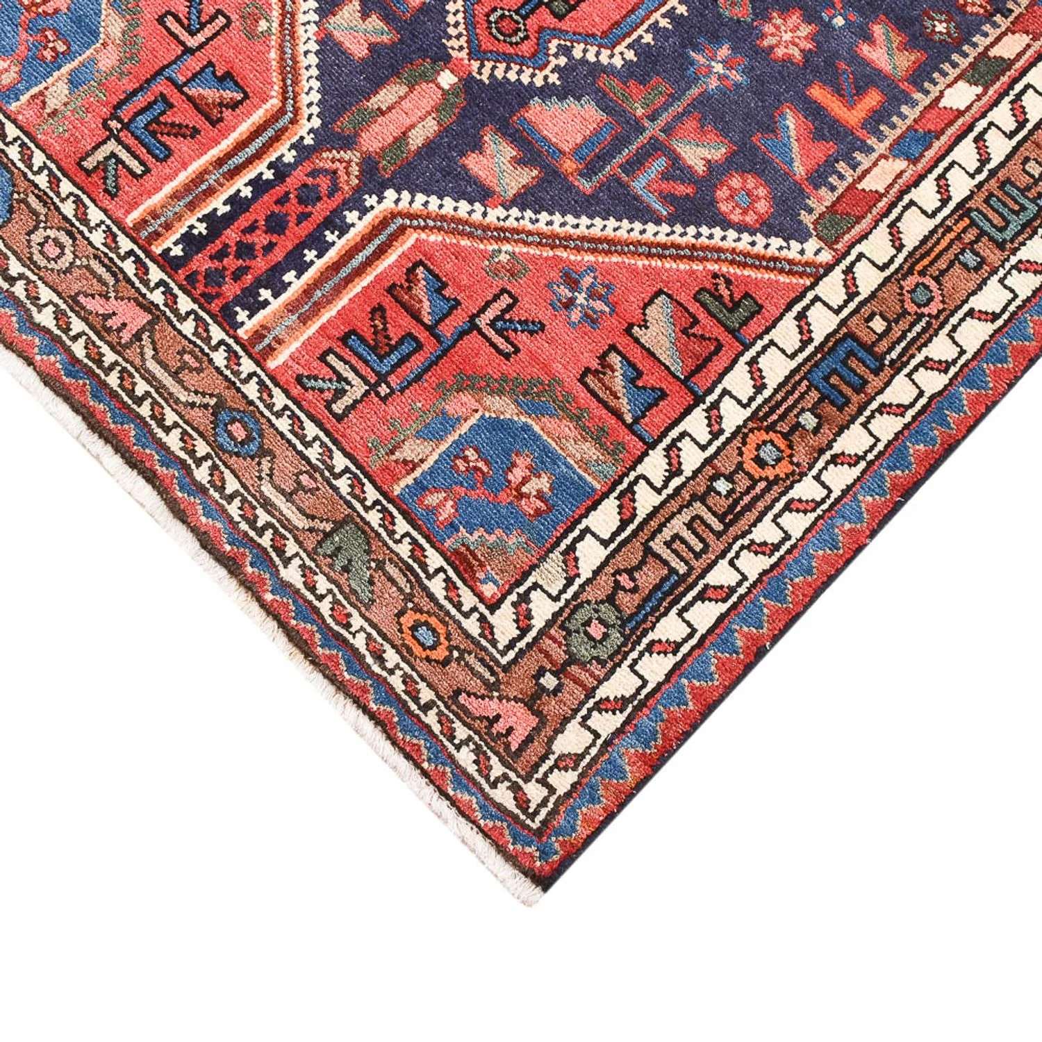 Perserteppich - Nomadic - 145 x 81 cm - mehrfarbig - Image 2