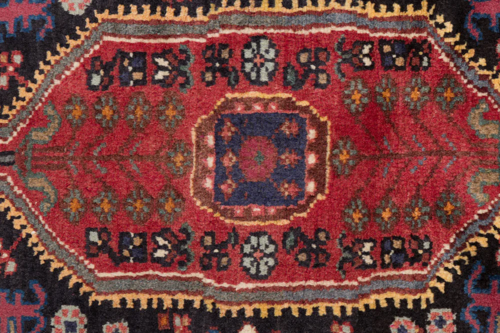 Perserteppich - Nomadic - 145 x 90 cm - dunkelrot - Image 8