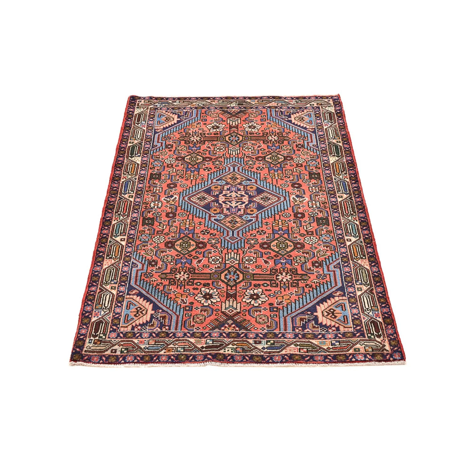 Perserteppich - Nomadic - 146 x 98 cm - hellrot - Image 5