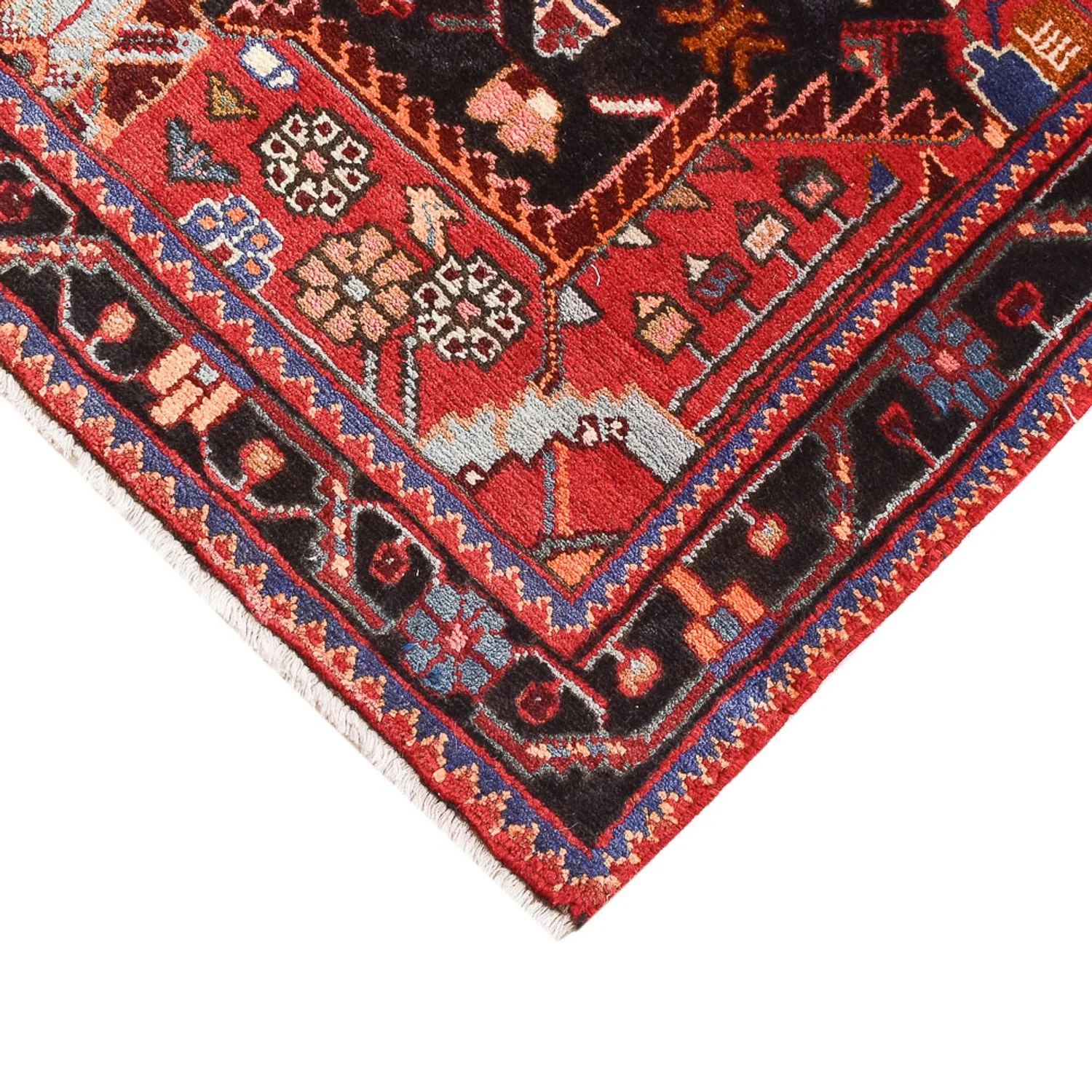 Perserteppich - Nomadic - 147 x 100 cm - rot - Image 2