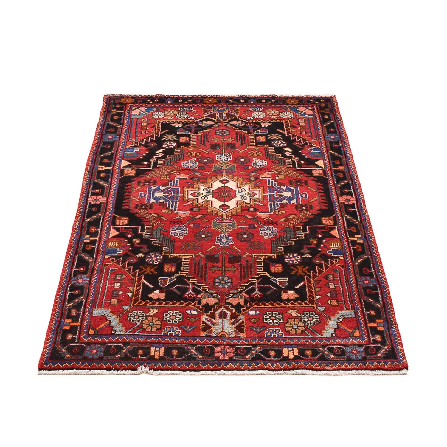 Perserteppich - Nomadic - 147 x 100 cm - rot - Image 5