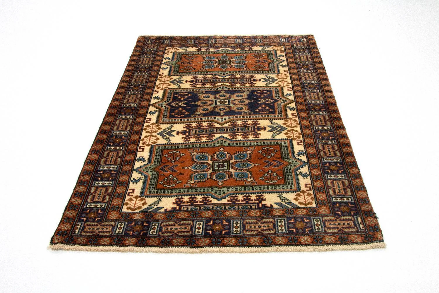 Perserteppich - Nomadic 154 x 93 cm - beige - Image 5
