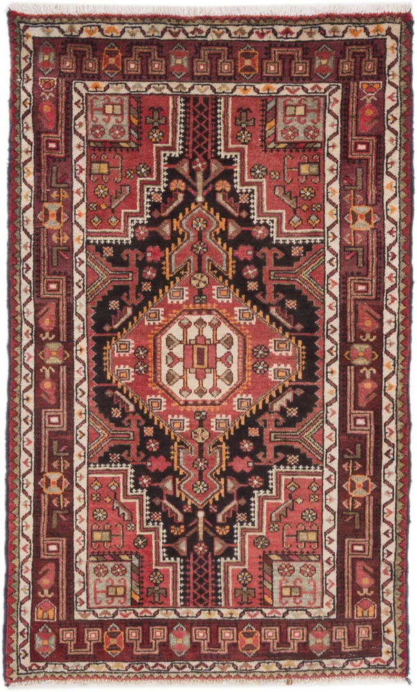 Perserteppich - Nomadic - 155 x 100 cm - dunkelrot
