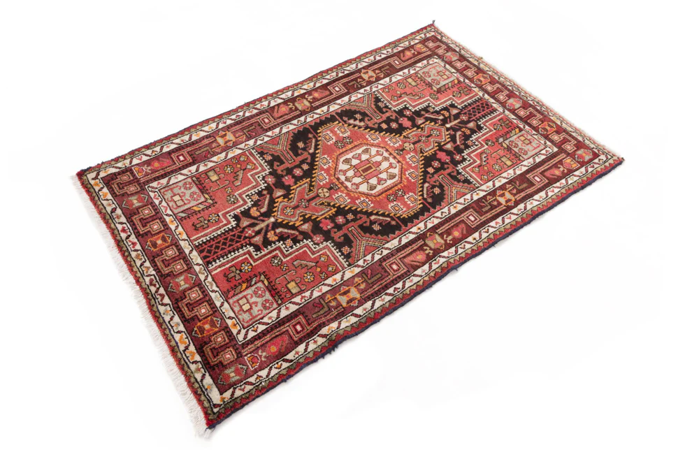 Perserteppich - Nomadic - 155 x 100 cm - dunkelrot - Image 2