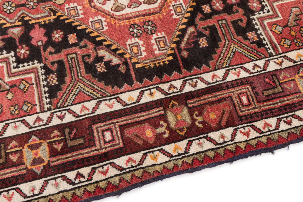 Perserteppich - Nomadic - 155 x 100 cm - dunkelrot - Image 5