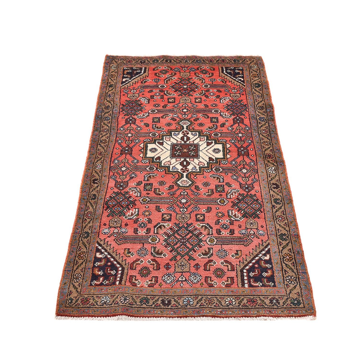 Perserteppich - Nomadic - 155 x 81 cm - hellrot - Image 5