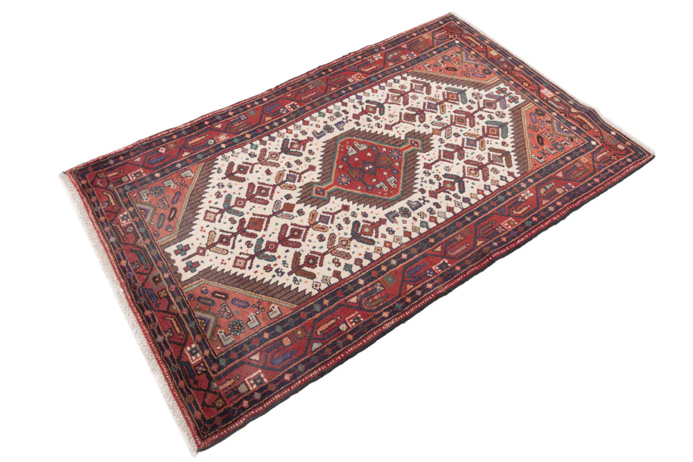 Perserteppich - Nomadic - 160 x 100 cm - hellrot - Image 2