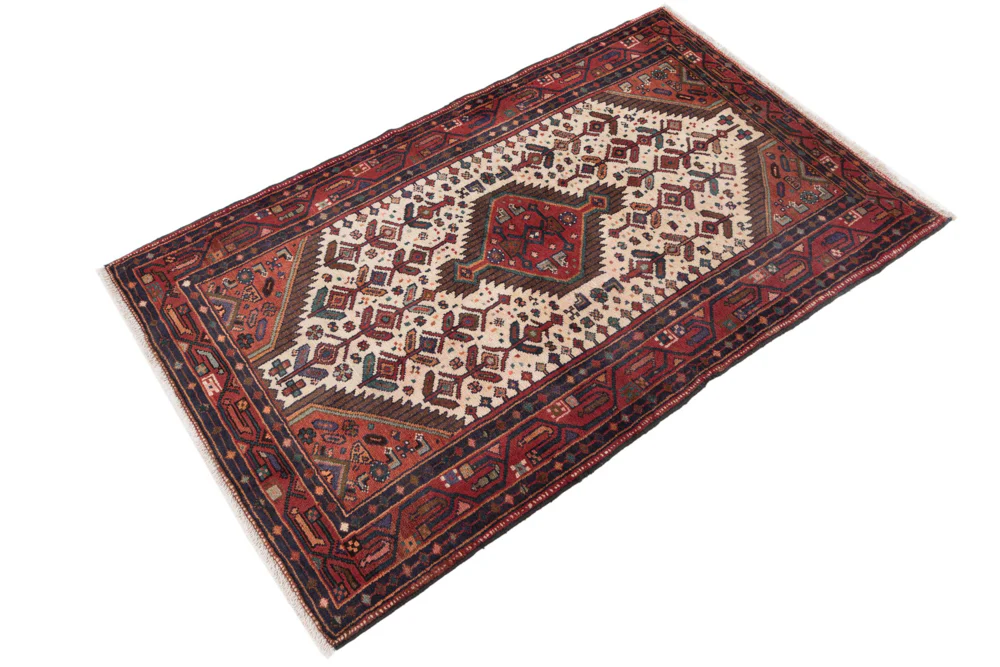 Perserteppich - Nomadic - 160 x 100 cm - hellrot - Image 3