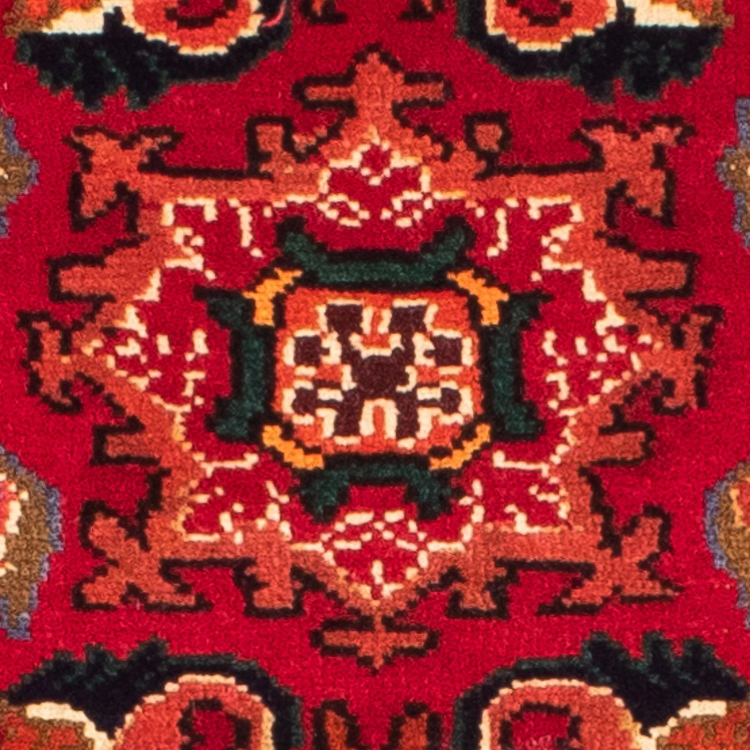 Perserteppich - Nomadic 160 x 112 cm - dunkelrot - Image 2