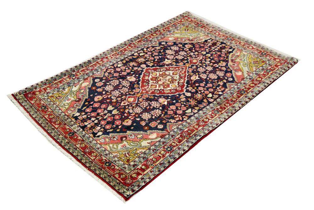Perserteppich - Nomadic - 166 x 108 cm - dunkelblau - Image 2