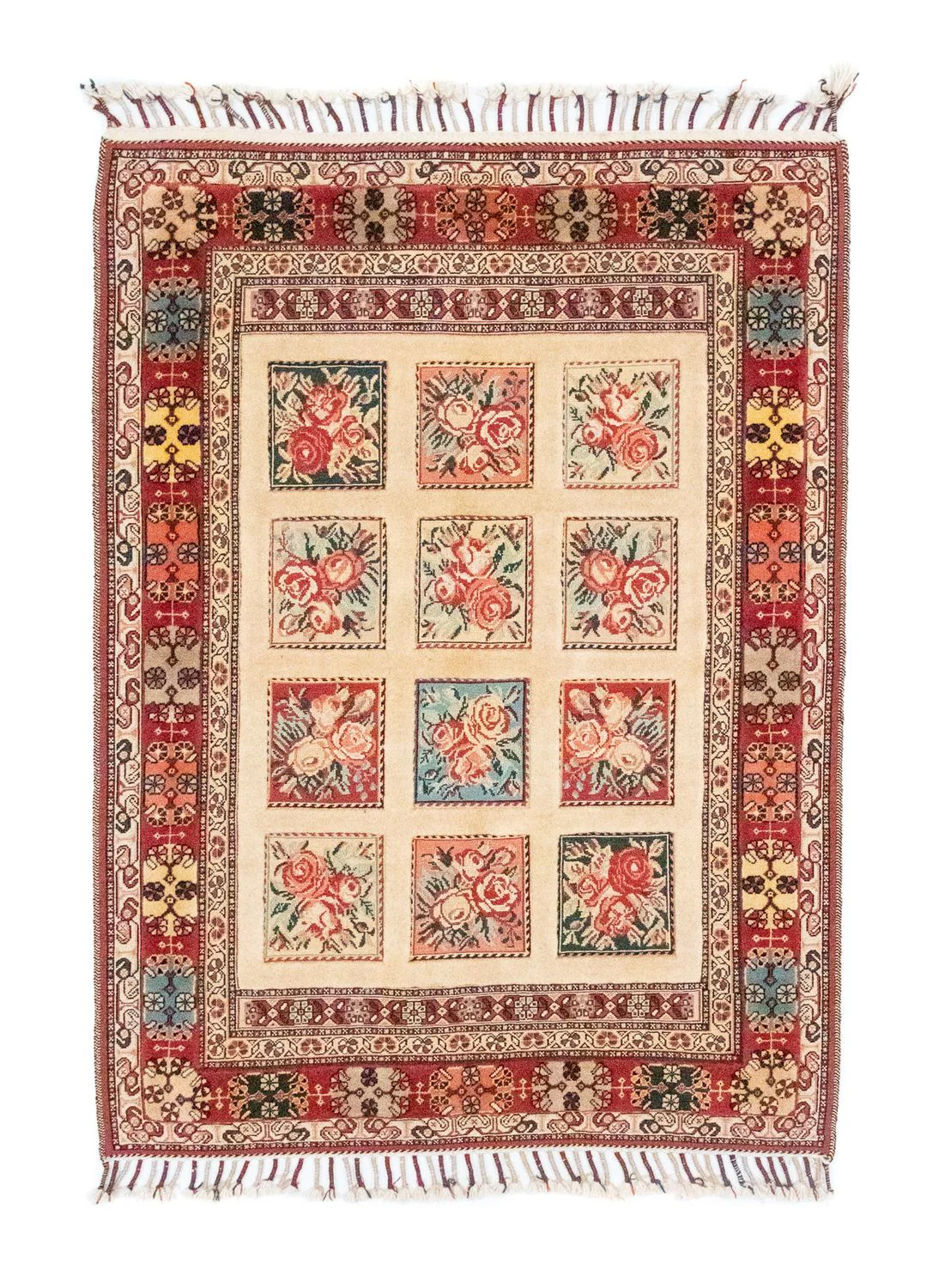 Perserteppich - Nomadic 168 x 113 cm - beige