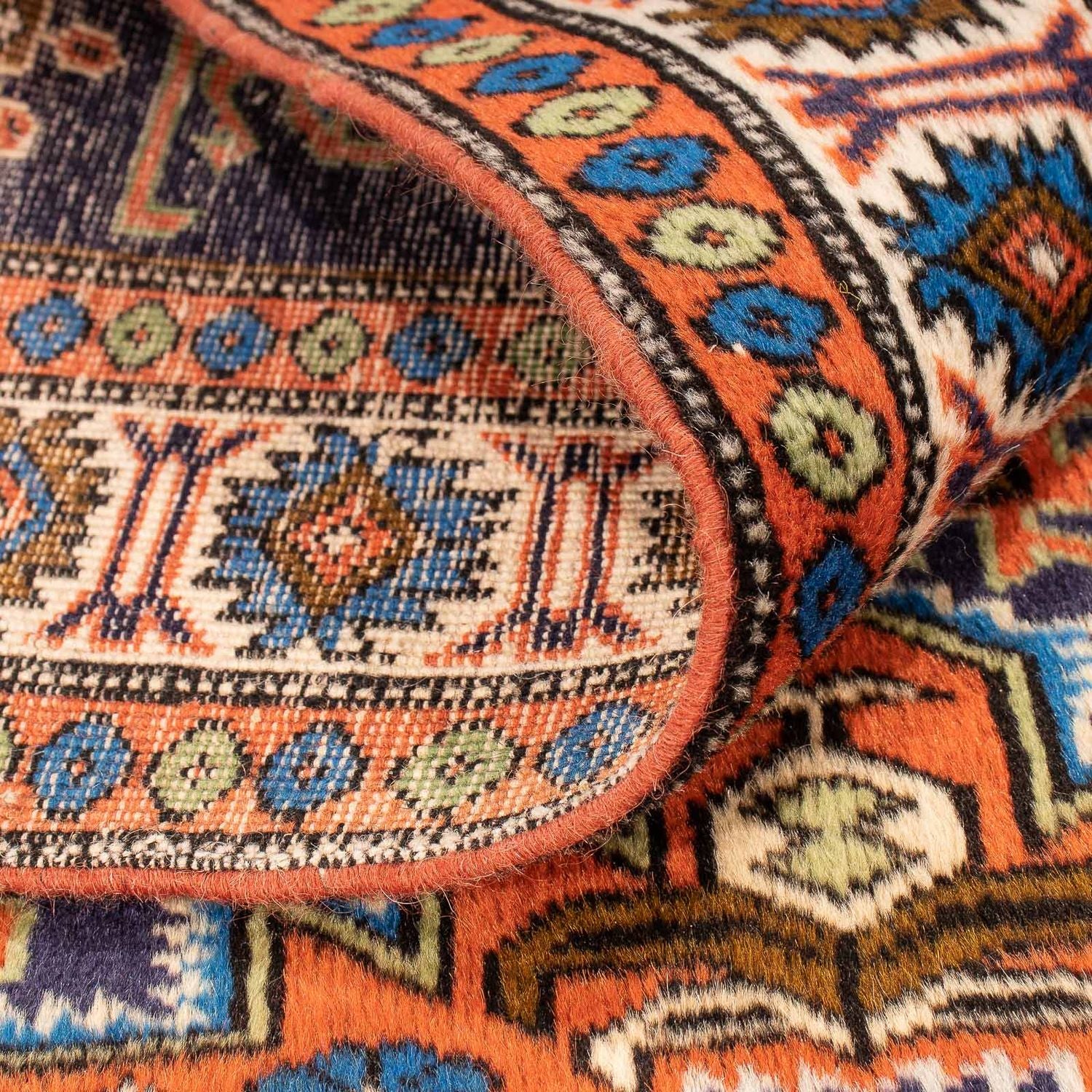 Perserteppich - Nomadic 170 x 112 cm - dunkelblau - Image 4