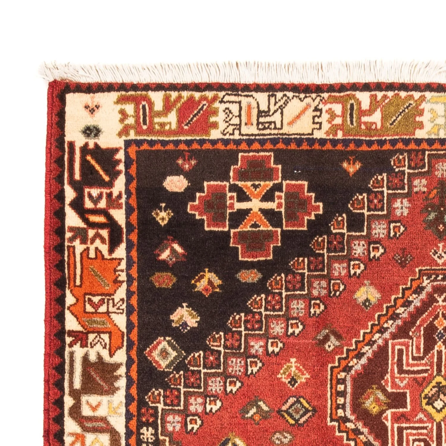 Perserteppich - Nomadic - 170 x 112 cm - rot - Image 3